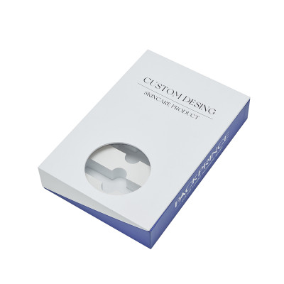 Custom Perfume Beauty Box | Book Shaped Magnetic Closure Packaging Box with Mirror