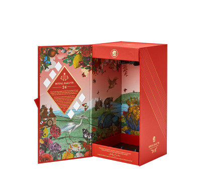 Penfolds Whiskey Bottle Gift Box | Magnetic Closure Rigid Cardboard Packaging | Gold Foil Embossed Logo