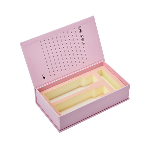 Custom Luxury Boxes CMYK Printing Design | Book Shaped Magnetic Box Use for Skin Care Product | China Packaging Box Manufacturers