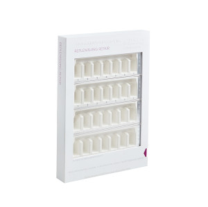 China Luxury Skincare Packaging Box Factory | Sliding Drawer Box Structure with PVC Clear Window