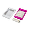 China Luxury Skincare Packaging Box Factory | Sliding Drawer Box Structure with PVC Clear Window