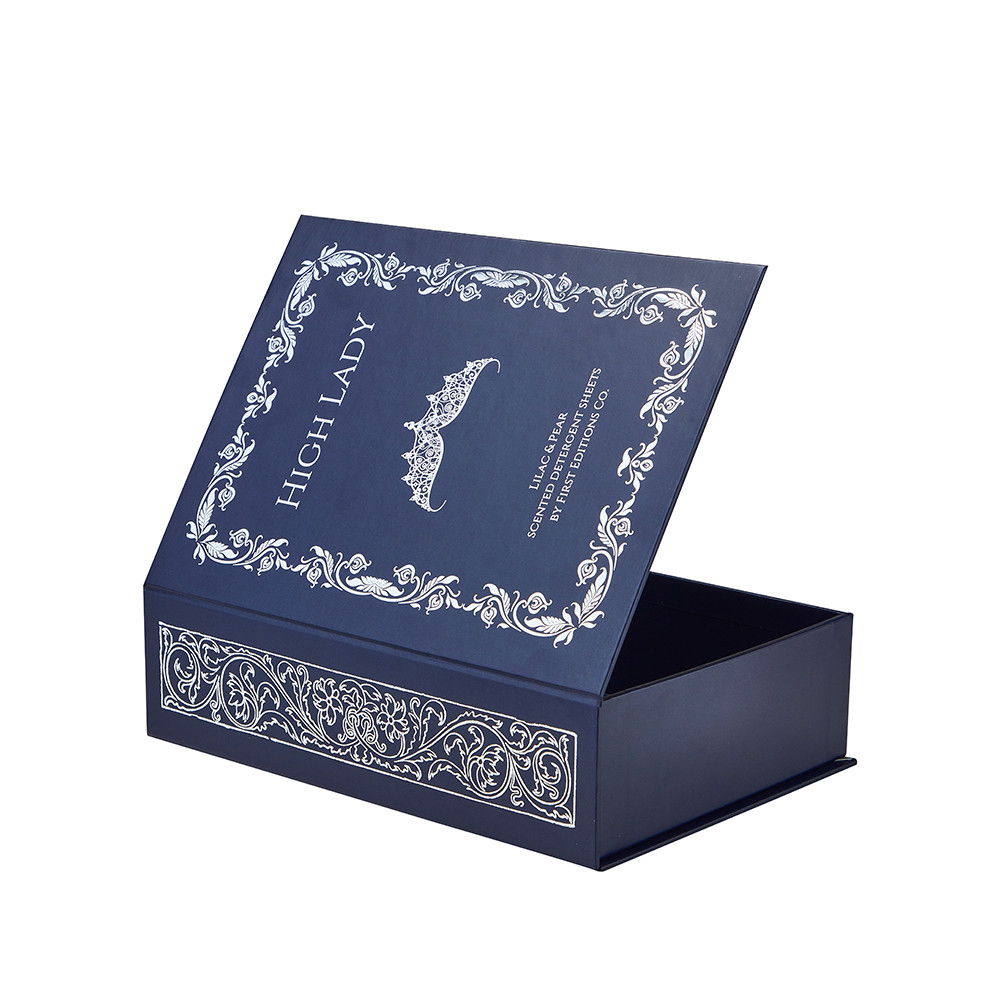 custom book shaped box