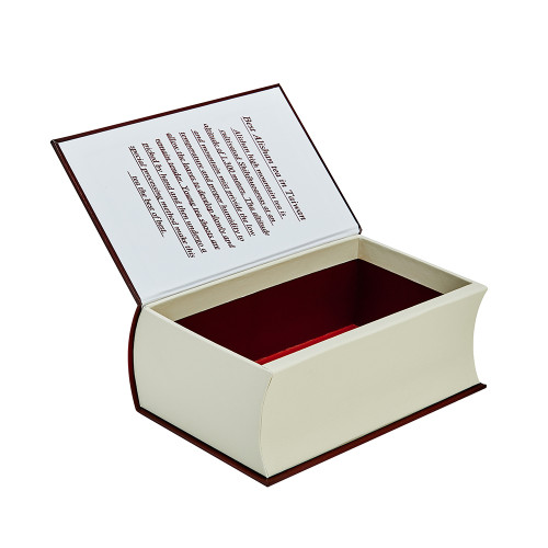 Custom Book Gift Box Packing Tea Bag Product | CMYK Printing Colorful Design | Gold Foil Stamping Logo