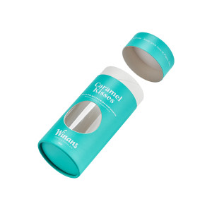 Custom Paper Tube Box | Eco-Friendly Recyclable Material | Packing Coffee Chocolate Product