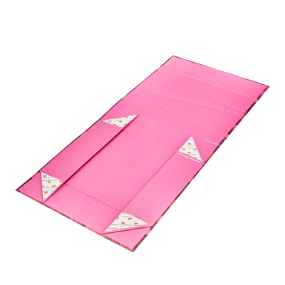 Custom Clothing Box Folding Magnetic Box Structure | Custom CMYK Printing Logo with Glossy Lamination