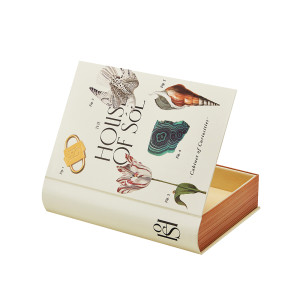 Custom Round Spine Book Style Rigid Box for Jewelry & Luxury Gifts