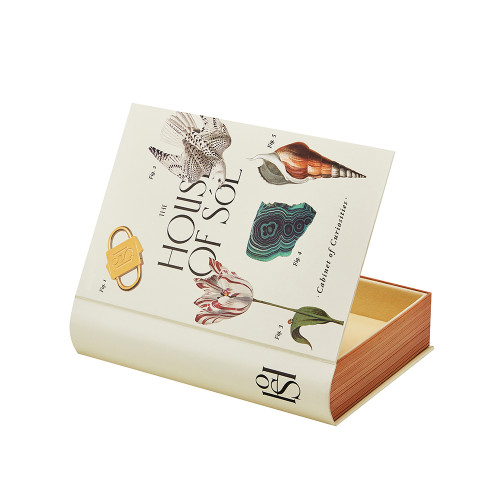 Custom Round Spine Book Style Rigid Box for Jewelry & Luxury Gifts