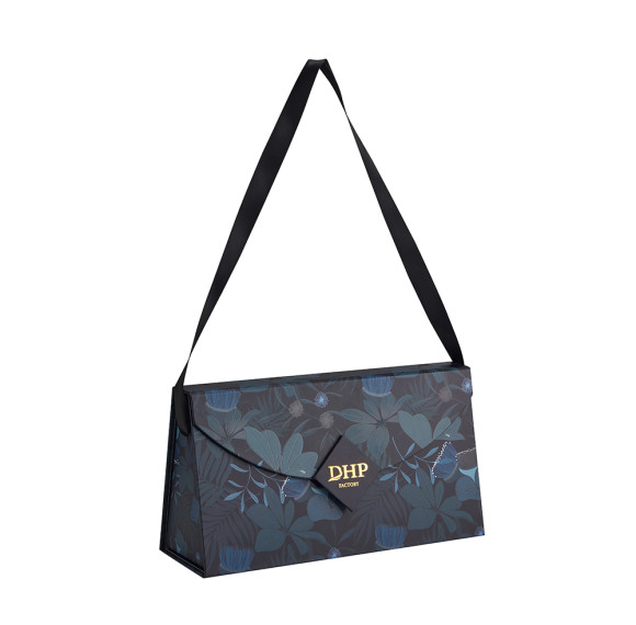 Custom Magnetic Closure Boxes | CMYK Printing Rigid Cardboard Material | Garment Packaging Box