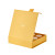 Custom Candy Boxes with Logo | Book Shaped Magnetic Box with Blister Tray Insert | Gold Foil Stamping Logo