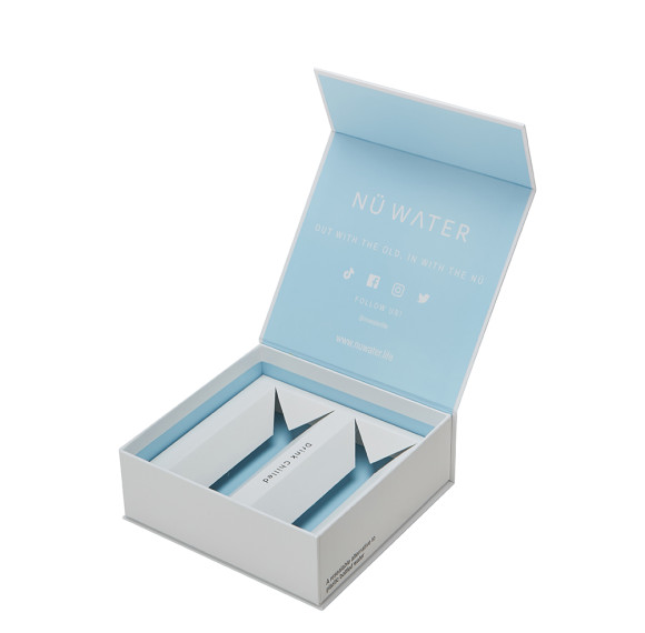 Custom Luxury Boxes CMYK Printing Design | Book Shaped Magnetic Box Use for Skin Care Product | China Packaging Box Manufacturers