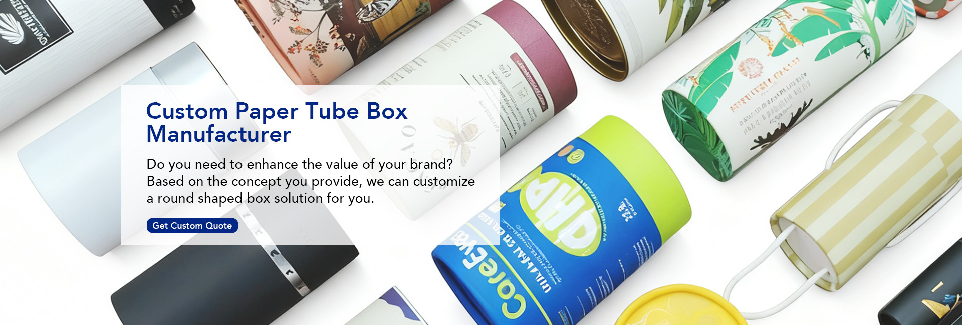 Custom Paper Tube Box Manufacturer