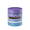 Custom Paper Tube Box | Rigid Paper Tube Wrapped White Kraft Paper |Clear Window Show Product