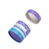 Custom Paper Tube Box | Rigid Paper Tube Wrapped White Kraft Paper |Clear Window Show Product