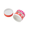 Custom Cylinder Tube Packaging | Rigid Paper Tube Wrapped White Kraft Paper |Hollowing Window Show Product