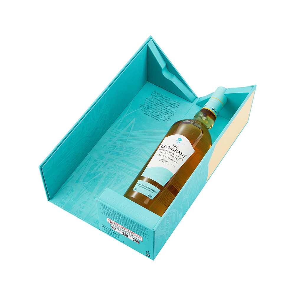 Magnetic box for whisky