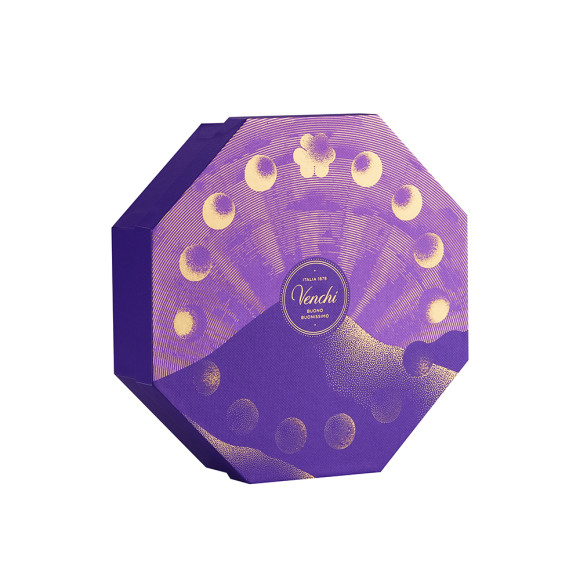 Best Valentine's Day Chocolate Box | Octagonal Rigid Cardboard Lid And Base Box | Food Grade Blister Tray Insert