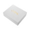 Custom Skin Care Boxes | Elegant White Automatic Flip Display Design | Luxury Gold Foil Stamping Embossed Logo