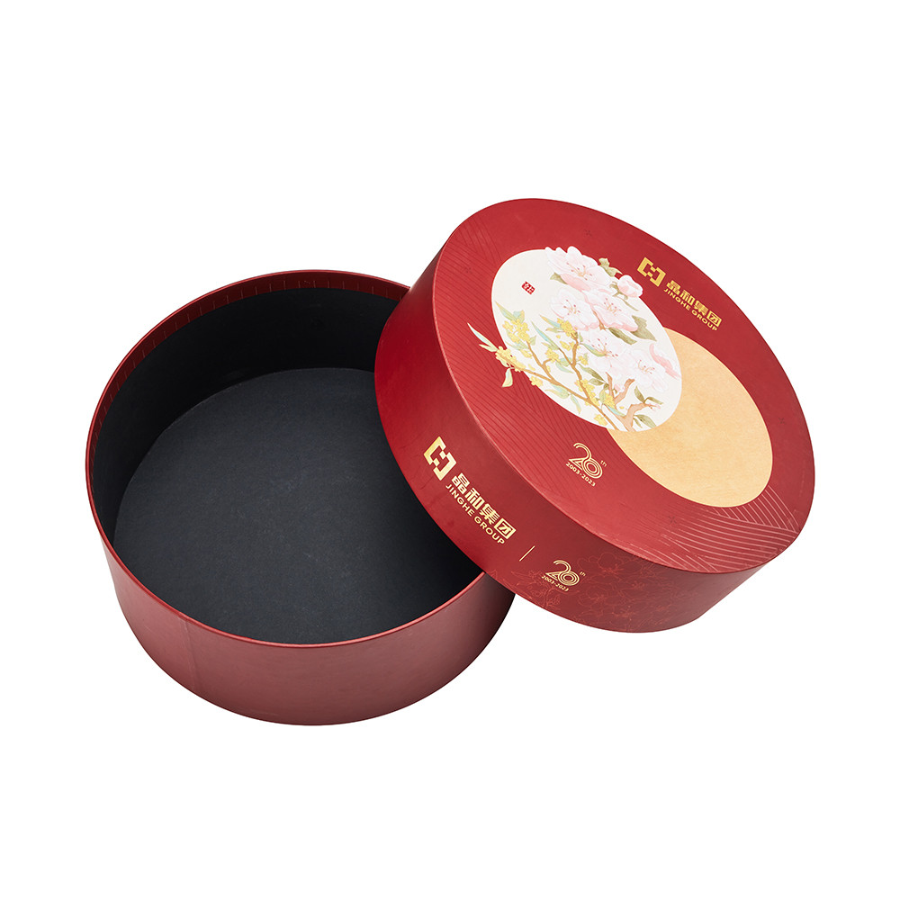 Round tube box for gift