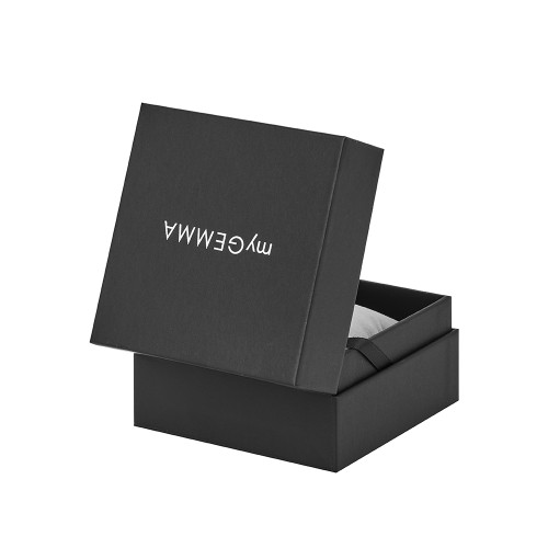 Custom Luxury Watch Packaging Boxes | Matte Black Leatherette Paper Mount Rigid Cardboard Material | Flap Lid Box Structure