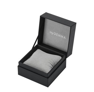 Custom Luxury Watch Packaging Boxes | Matte Black Leatherette Paper Mount Rigid Cardboard Material | Flap Lid Box Structure