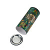 Custom Cylindrical Rum Bottle Box Manufacturer | Premium Paper Tube Packaging | With Mental Lid