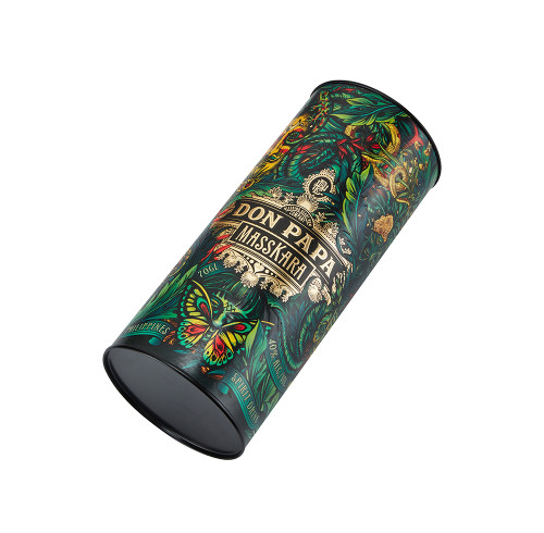 Custom Cylindrical Rum Box Manufacturer | Premium Paper Tube Packaging | With Mental Lid