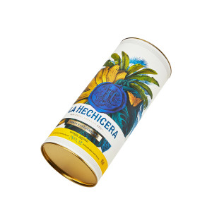 Tube Wine Box Manufacturer | Premium CMYK Printing | With Mental Lid