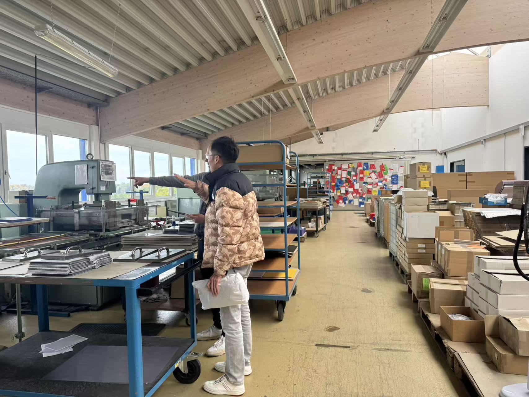 Hot foil stamping machince