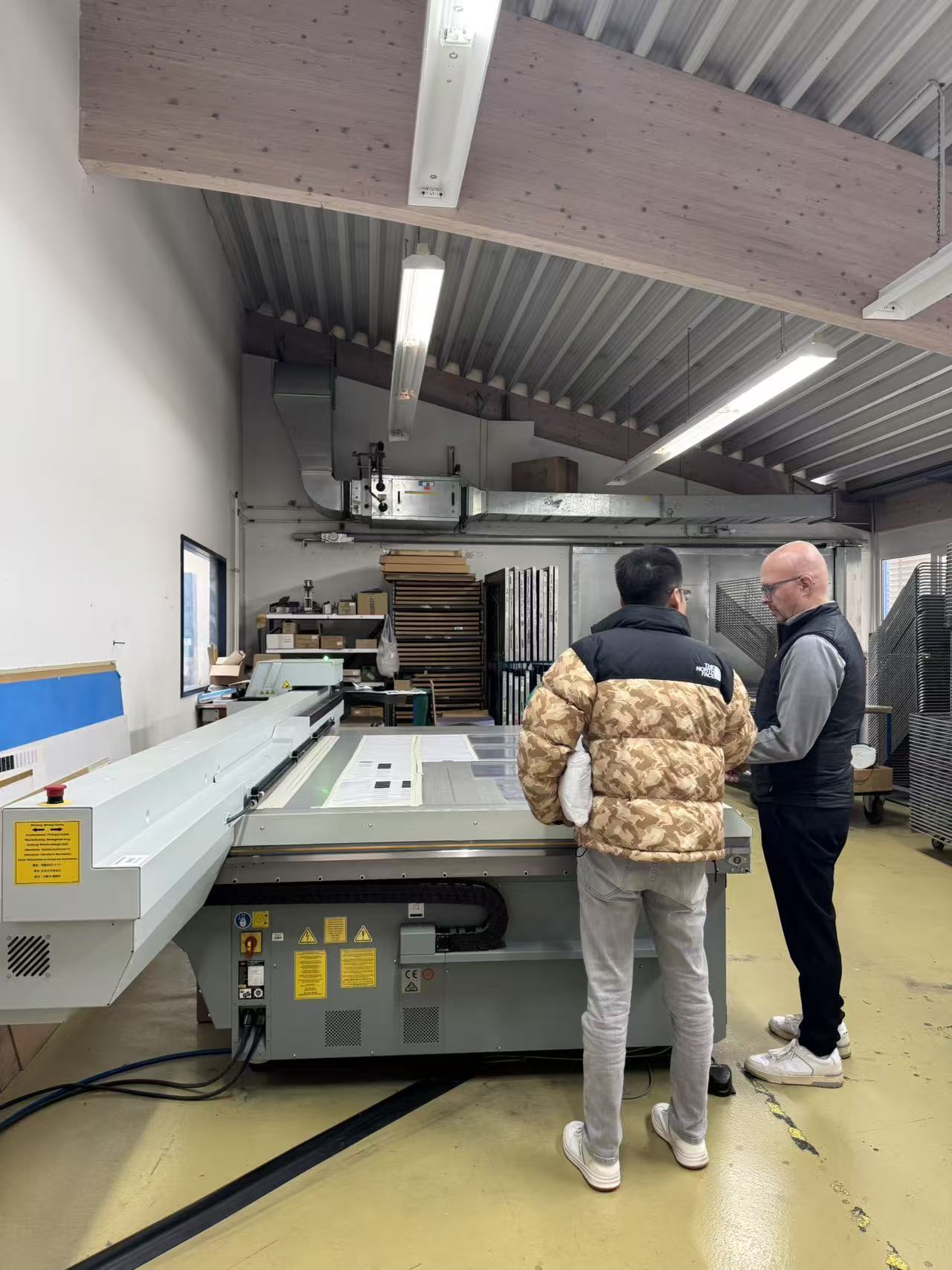 custom packaging box sample machince