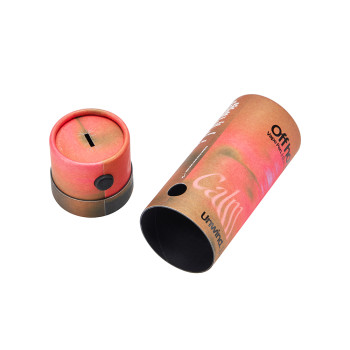 Custom Secure Packaging for Vape Pen | Round Shaped Box With Security Lock | From DHP Factory