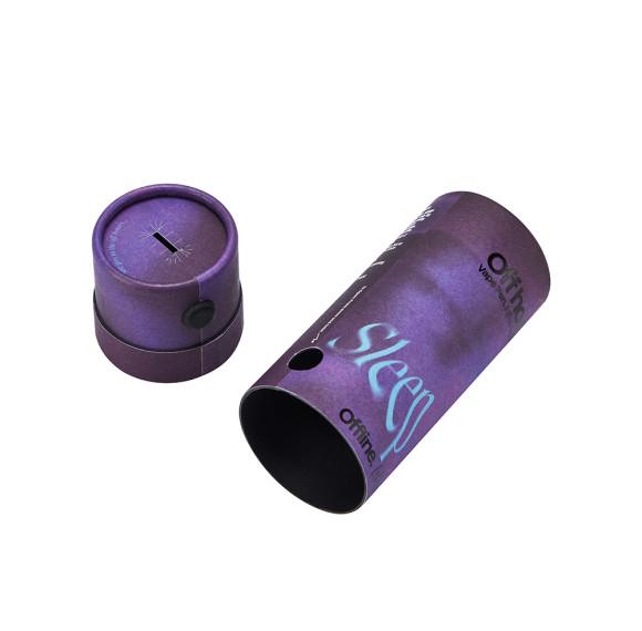 Round Vape Pen Box with Security Lock,Customizable Packaging by DHP Factory