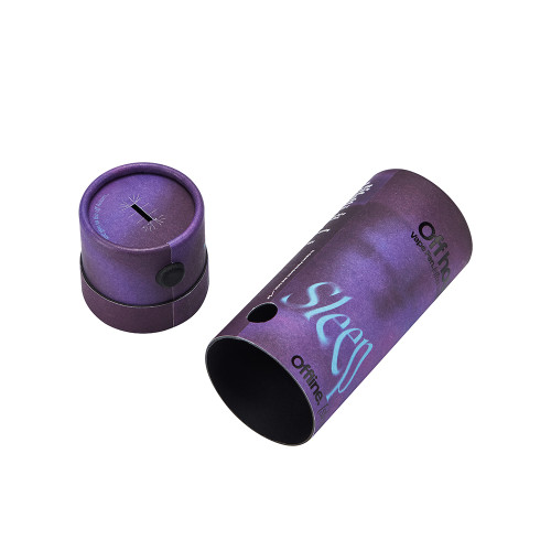 Oem Round Vape Pen Box with Security Lock,Customizable Packaging by DHP Factory