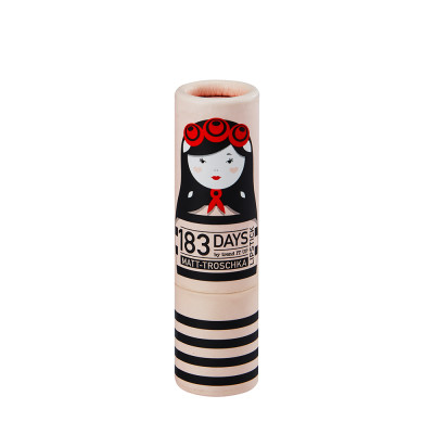 OEM Custom Print Cylindrical Lipbalm Box Manufacturer,Rotating Lipbalm Tube Packaging