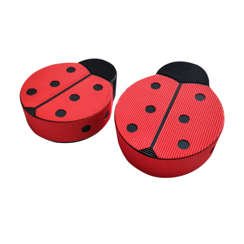 Custom Holiday Gift Boxes | Ladybug Shaped Candy Chocolate Gift Box Use For Christmas Holiday | Corrugated Paper Material