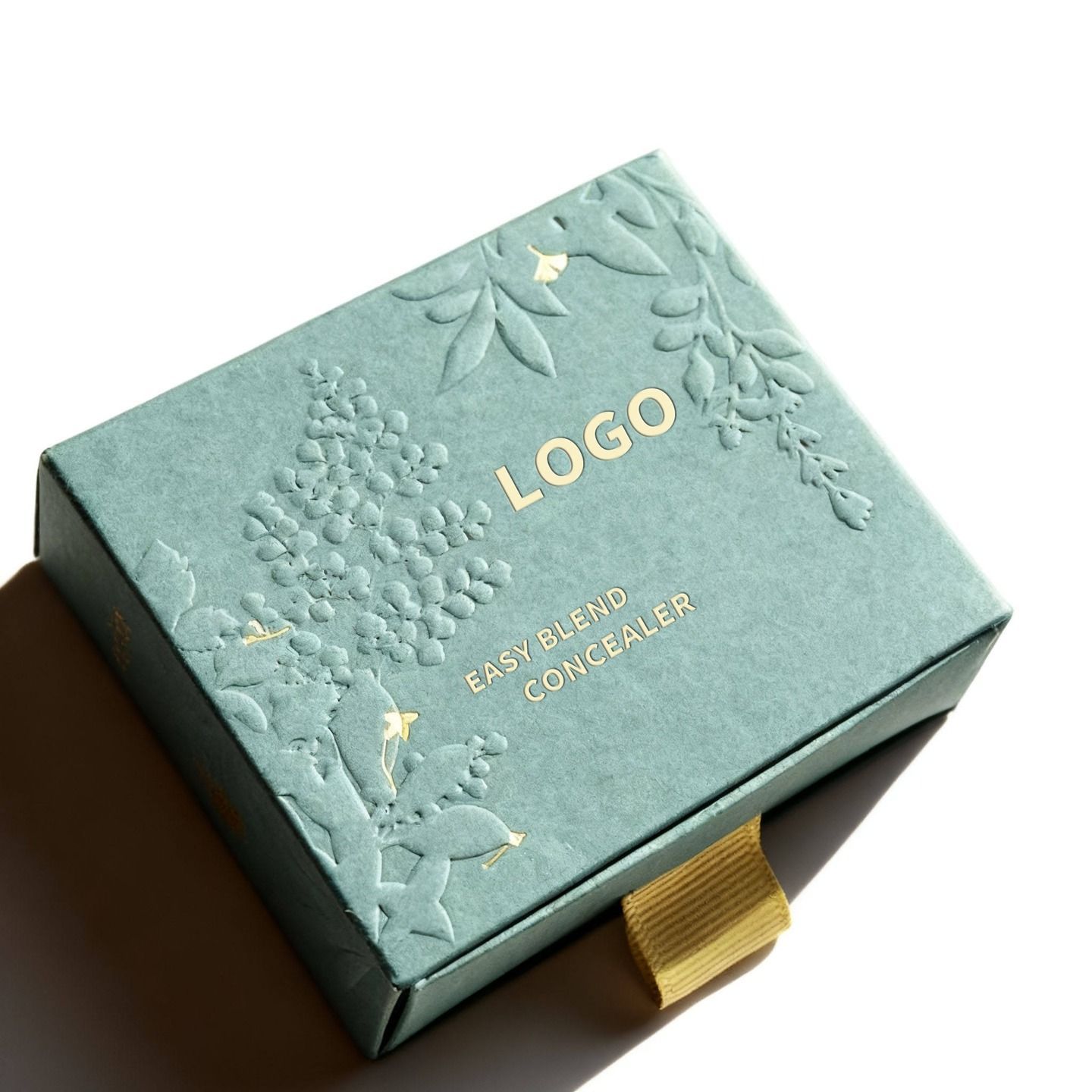 Embossed packaging boxes