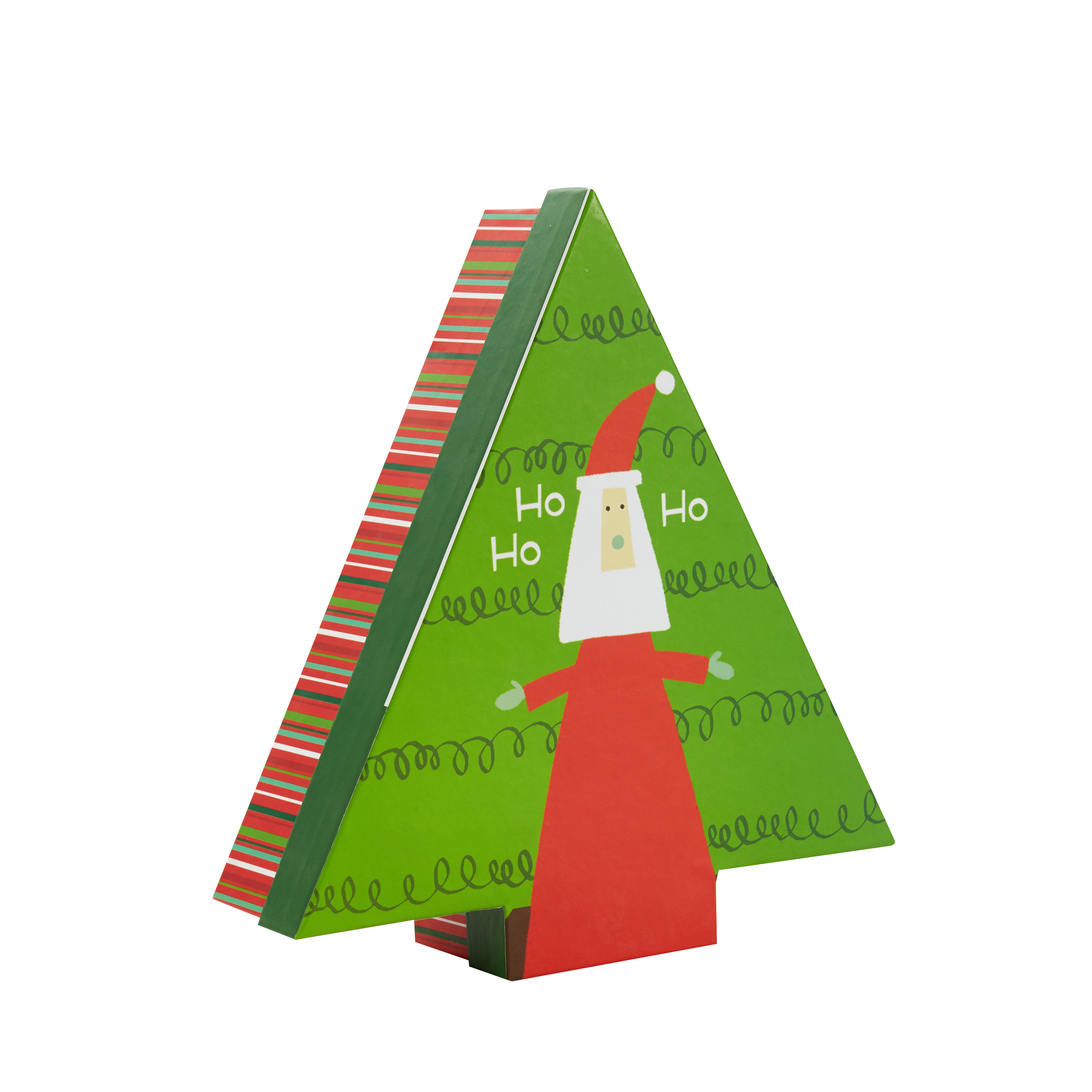 Christmas tree shape gift box