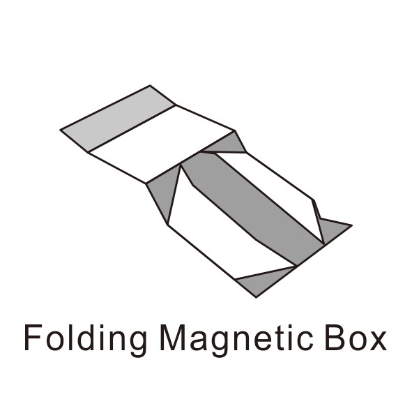 Folding magnetic box
