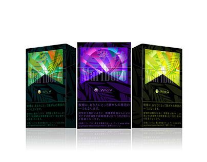 Cigarette packaging box