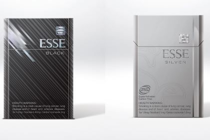 Cigarette packaging box