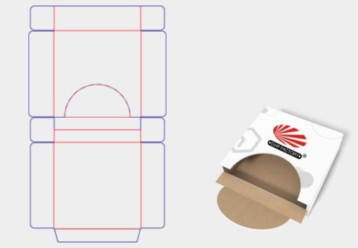 Customized snap-on cigarette packaging box