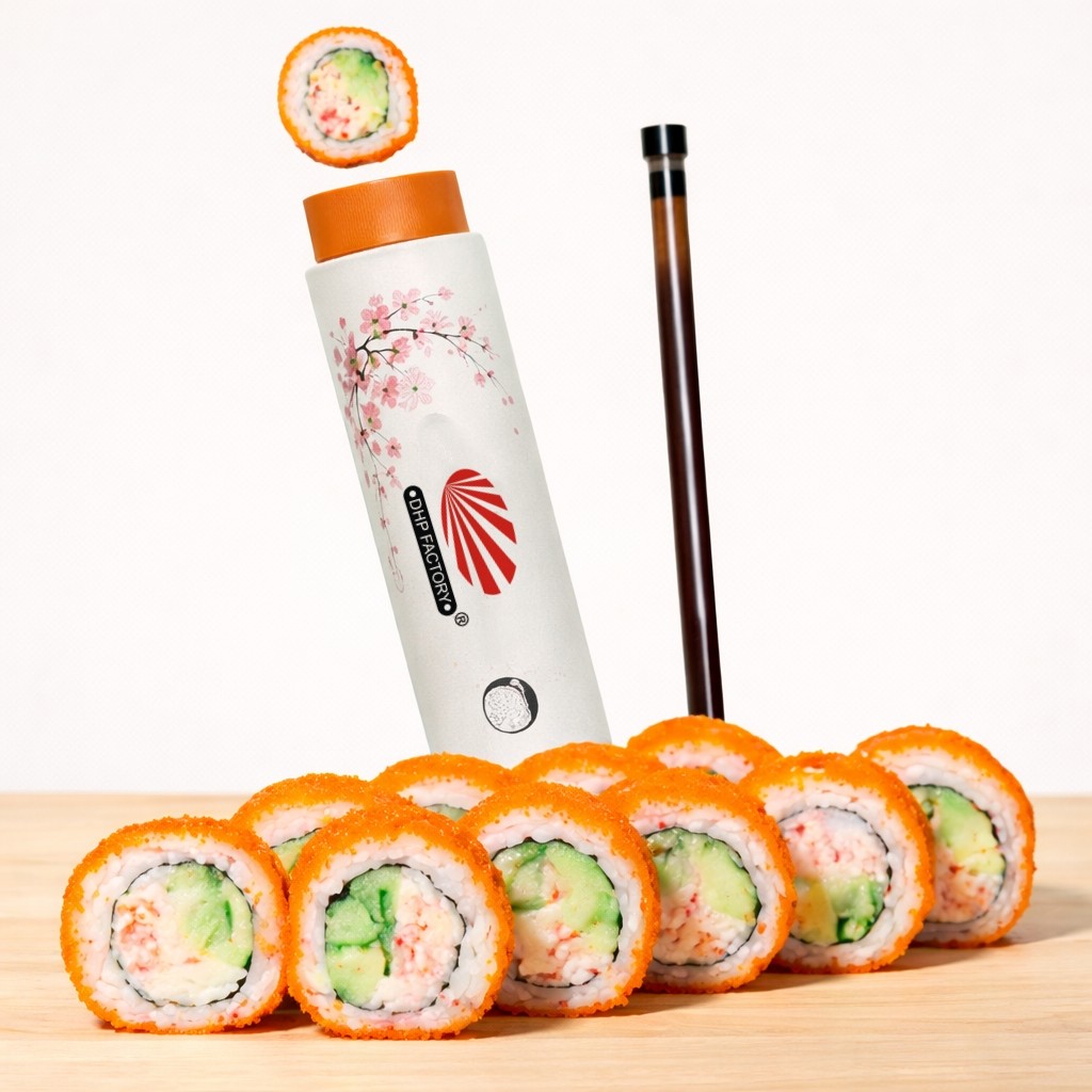 Push-Push Sushi Packaging Box
