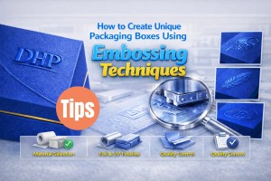 Wie man mithilfe von Prägetechniken einzigartige Verpackungskartons herstellt