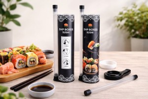 Why Sushi Push-Up Tubes Are Taking Over Modern Sushi Packaging (And How to Customize Yours)