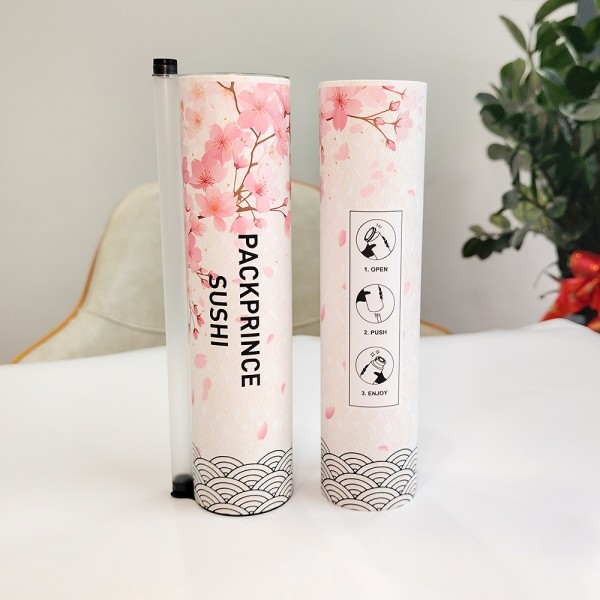 Innovative Push-Pop Sushi Box | Sustainable & Creative Sushi Packaging Solutions