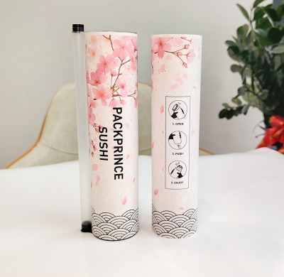 Innovative Push-Pop Sushi Box | Sustainable & Creative Sushi Packaging Solutions