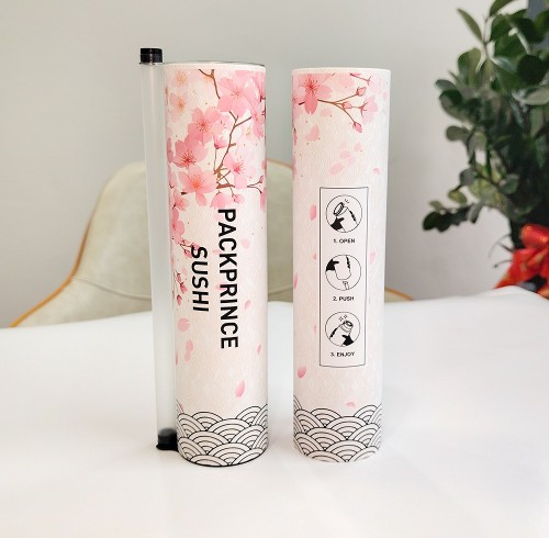 Innovative Push-Pop Sushi Box | Sustainable & Creative Sushi Packaging Solutions