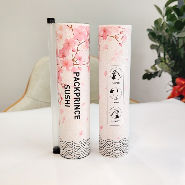 Innovative Push-Pop Sushi Box | Sustainable & Creative Sushi Packaging Solutions