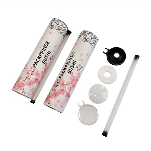 Custom Sushi Pop Tube Box for Homemade Sushi  | Creative Sushi Packaging Manufacture