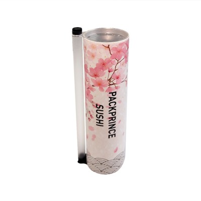 Custom Sushi Pop Tube Box for Homemade Sushi | Creative Sushi Packaging Manufacture