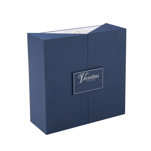 Custom Luxury Double-Door Boxes | High End Perfume Box with Custom Inserts for Fragrance Brands
